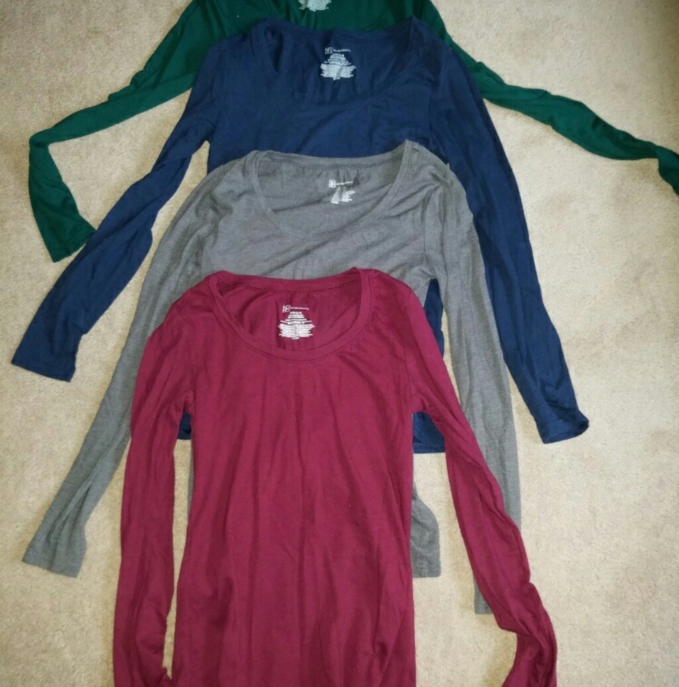 4 No Boundaries shirts